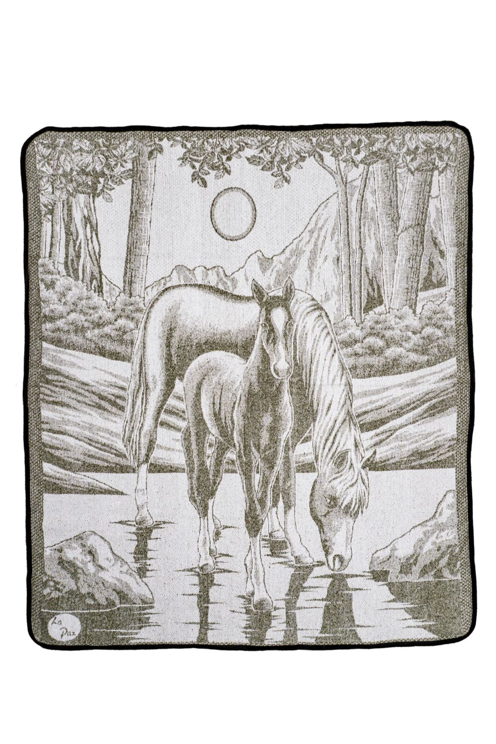 Colcha Cobertor Caballos - Imagen 3