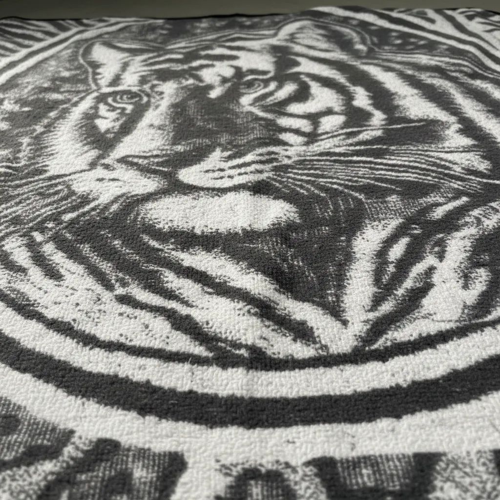 Cobertor Regenerado Matrimonial Tigre - Imagen 4