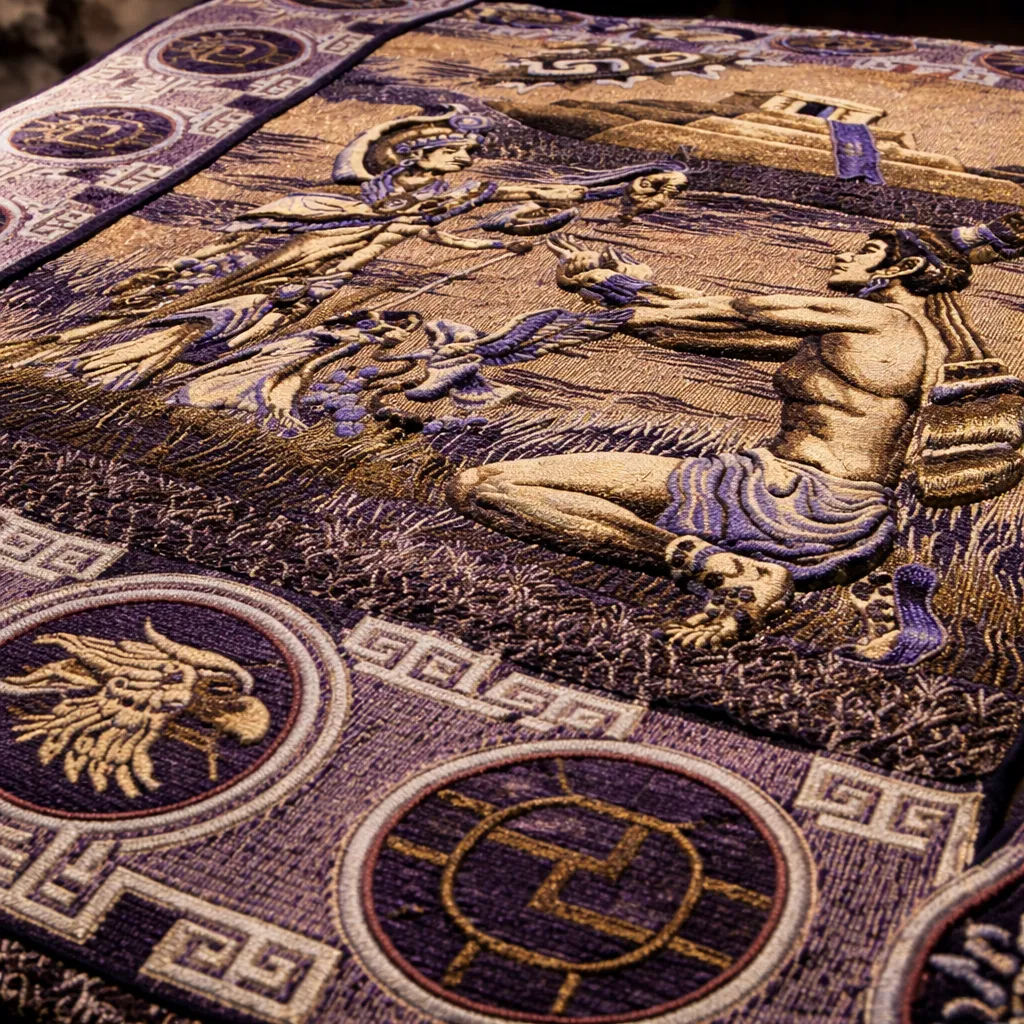 Colcha Polar Azteca Tenochtitlan - Imagen 8